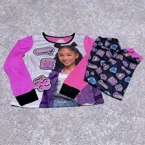 NWT Nickelodeon Lay Lay two piece pajama set size 6X